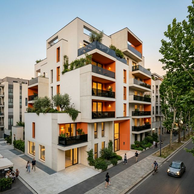 Edificio residenziale gestito da Studio Puleo